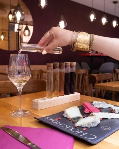 Dégustation vins et fromages