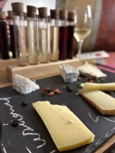 dégustation vins fromages