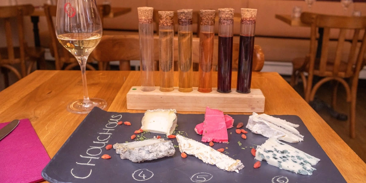 dégustation vins fromages
