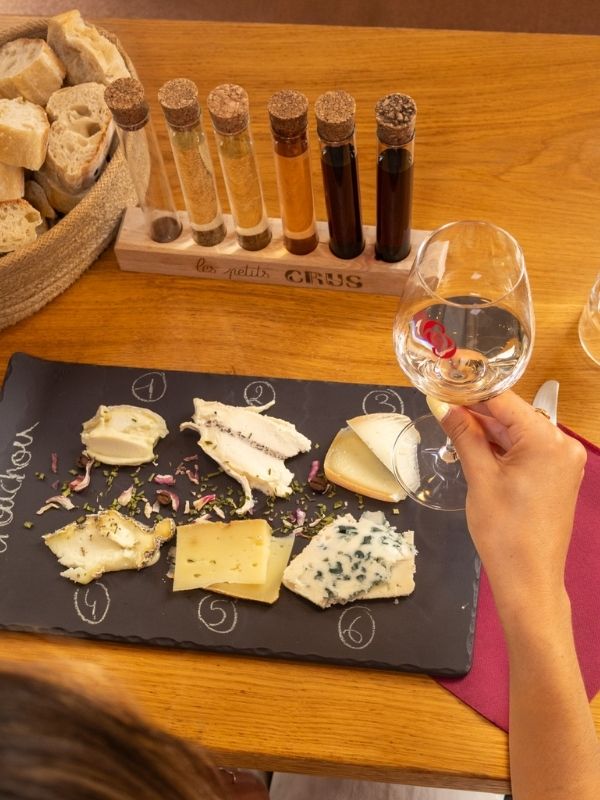 degustation vin fromage chartrons bordeaux